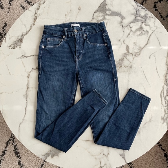 Good American Good Legs Crop Skinny Jeans - Picture 3 of 8